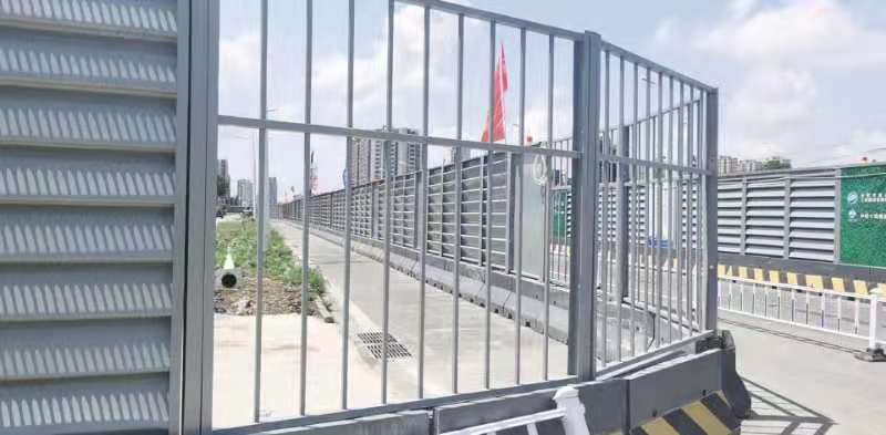 福山装配式百叶钢构围挡（合肥市政围挡）